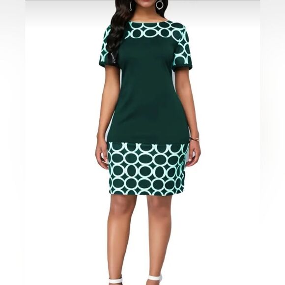 WOMEN'S PENCIL DRESS - Picture 1 of 6